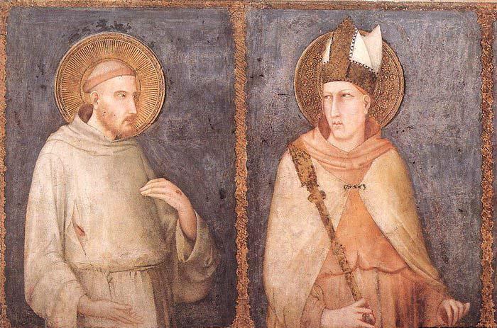 Simone Martini St Francis and St Louis of Toulouse China oil painting art
